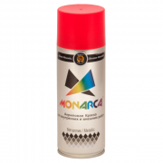Monarca Аэрозольная краска "Металлик", название цвета "Блестящий красный", глянцевая, объем 520мл.