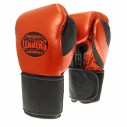 Перчатки боксерские LEADERS LeadSeries Limited RD/BK