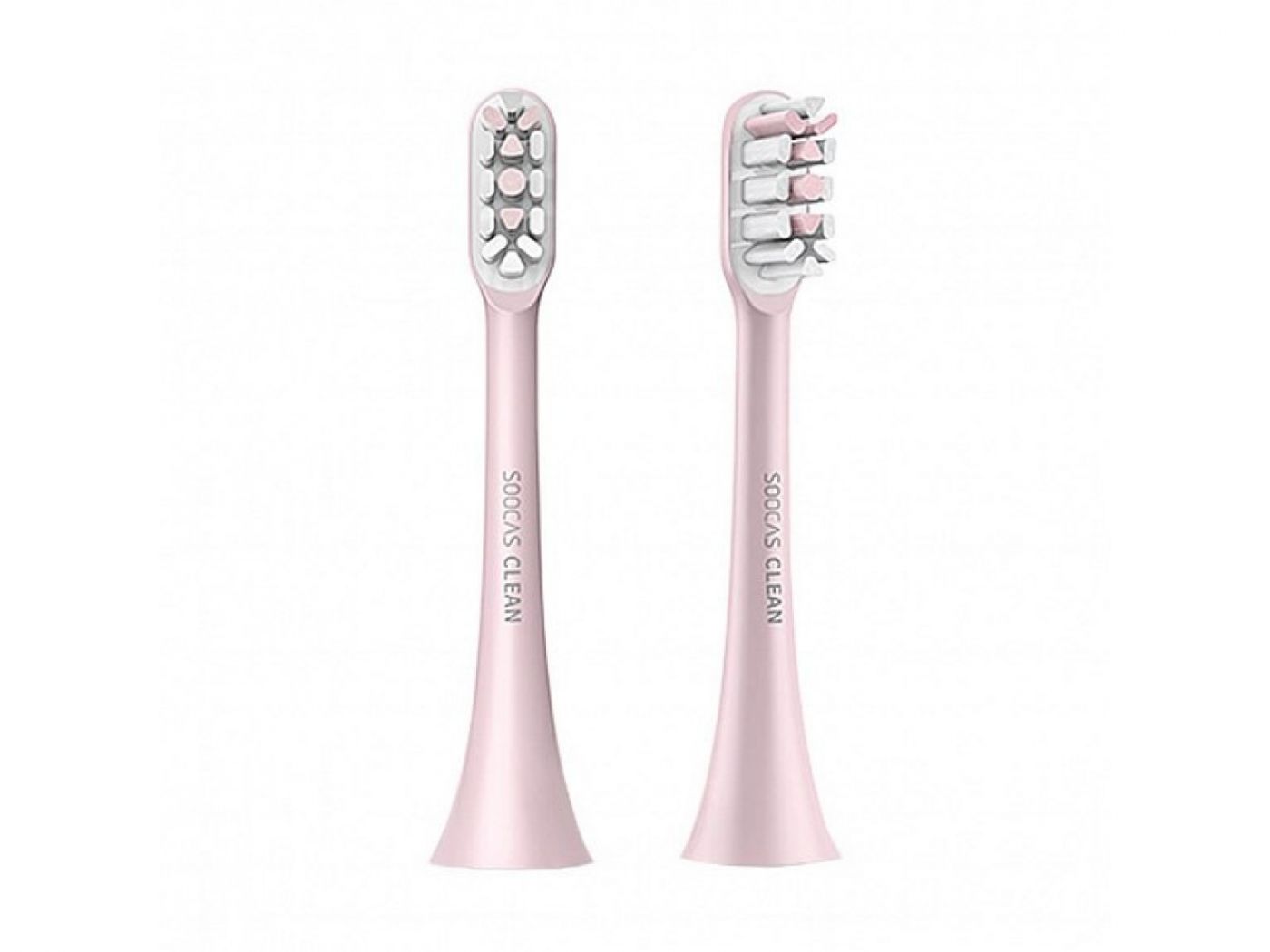 Сменные насадки для зубной щетки Xiaomi Soocare X3/X3U (2шт.) Розовый