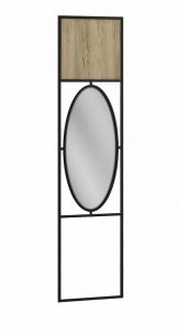 Панель для прихожей с зеркалом Loft Дуб Натур 4009302H_Натур