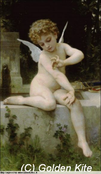 385 Cupid with a Butterfly