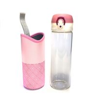 Бутылка для воды Fashion 500 мл (цвет розовый)_1