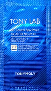 Tony Moly Tonylab AC Control Spot Patch - Патчи-пластыри против  воспалений от бренда Тони Моли (один лист с 12 пластырями)