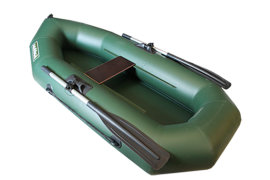 Одноместная надувная лодка для рыбалки ПВХ Байкал 220