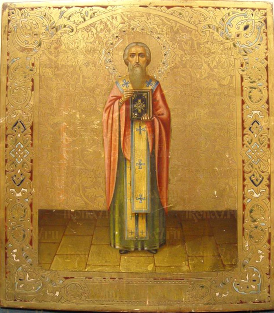 Икона Павел Никейский священномученик (рукописная)