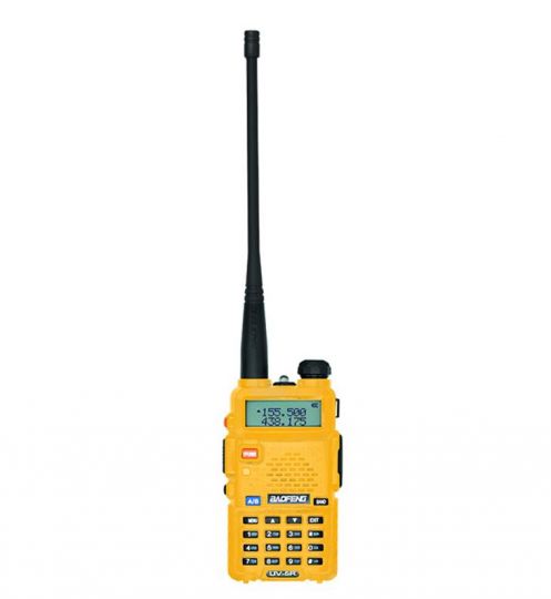 Радиостанция Baofeng UV-5R желтая 7 км