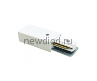 Коннектор шинопровода прямой SC-1W-TL белый серии TOP-LINE IN HOME