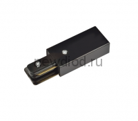 Коннектор шинопровода прямой SC-1B-TL черный серии TOP-LINE IN HOME