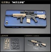 Сувенирная сборная модель Штурмовая винтовка Colt M4 1:6