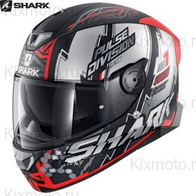 Шлем Shark Skwal 2 Noxxys, Черно-красный
