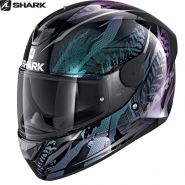Шлем Shark D-Skwal 2 Shigan, Черно-фиолетовый