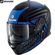Шлем Shark Spartan 1.2 Kobrak, Черно-Синий Матовый