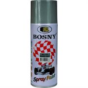 Bosny Акриловый аэрозольный грунт, название цвета "Серый", объем 520мл.
