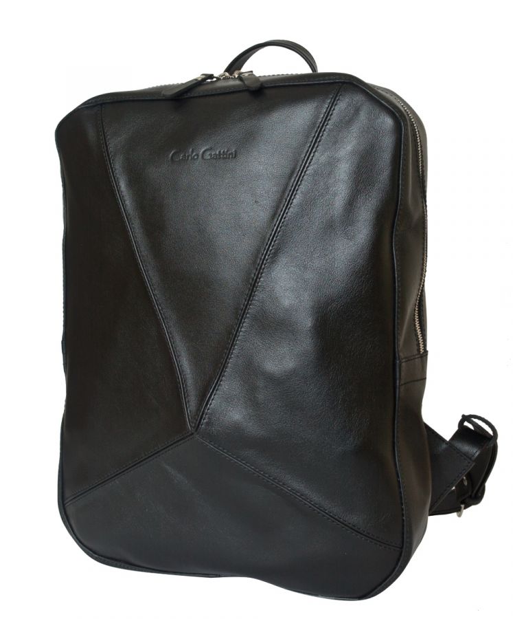 Кожаный рюкзак Carlo Gattini Lanciano black 3066-01