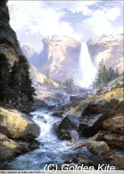 1213 Waterfall in Yosemite (mini)