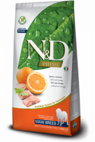 N&D FISH&ORANGE Adult Maxi б/з ( Рыба+апельсин для взрослых собак крупных пород)