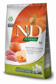 N&D Pumpkin Boar & Apple Adult medium&maxi (Кабан с Яблоком и Тыква для взрослых собак всех пород)