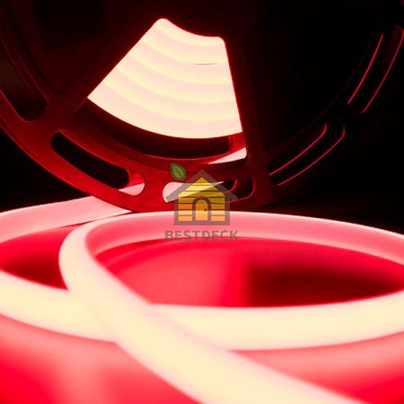 Светодиодная термолента для сауны, 24В, IP68, цвет: Красный
