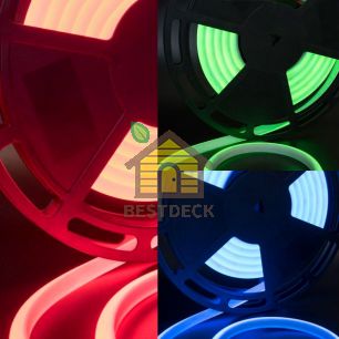 Светодиодная термолента для сауны, 24В, IP68, цвет: RGB
