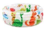 Надувной бассейн для детей от 1 до 3 лет Dinosaur 3-Ring Baby Pool Intex 57106NP