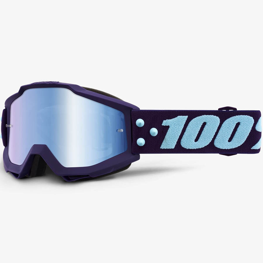100% Accuri Maneuver Mirror Blue Lens, очки для мотокросса