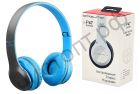 Bluetooth гарнитура стерео OT-ERB42 (P47) Синий (bluetooth,FM,TF ,аккум ) складные
