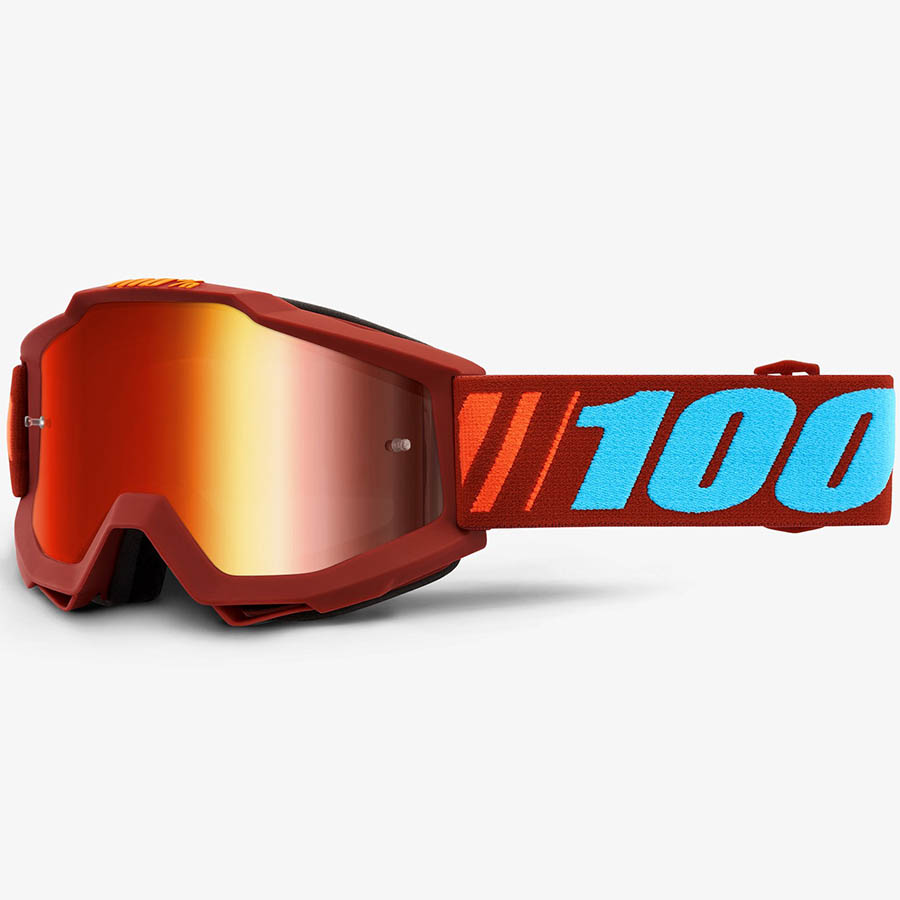 100% Accuri Dauphine Mirror Red Lens, очки для мотокросса