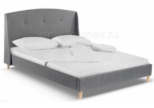 Кровать Morena 160х200 grey
