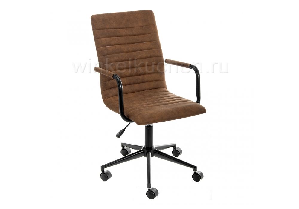 Компьютерное кресло Midl arm коричневое