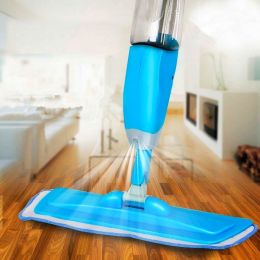 Швабра с распылителем воды Healthy Spray Mop, цвет Голубой, вид 3