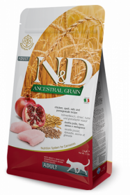 N&D Low Grain Cat Chicken & Pomegranate Adult (курица+гранат для взрослых кошек)