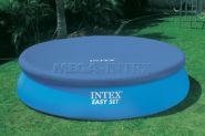 Тент для круглых надувных бассейнов диаметром 457 см Easy Set Pool Cover Intex 28023