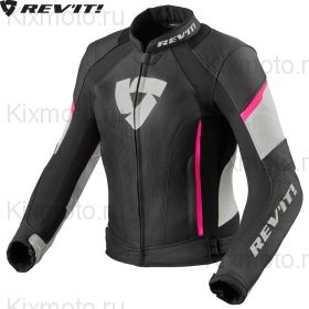 Куртка женская Revit Xena 3, Чёрно-бело-розовая