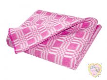 Одеяло байковое 112х90 (розовый) 01381-2 Мамин Малыш