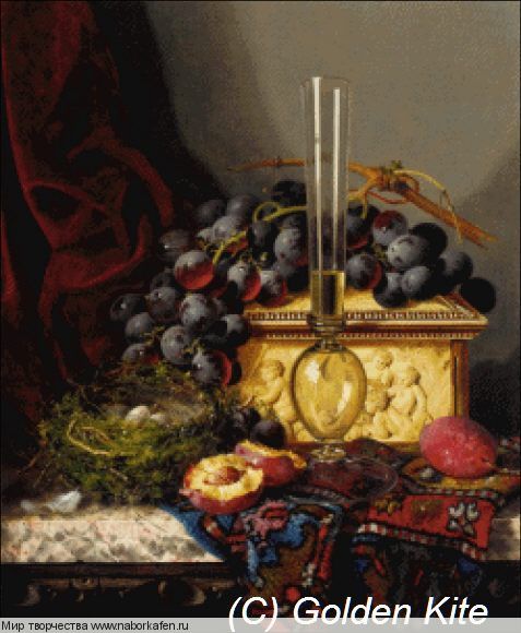 1824 Still Life With Fruit and Birds Nest (small)