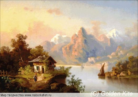 1880 s Landscape - Solid colors