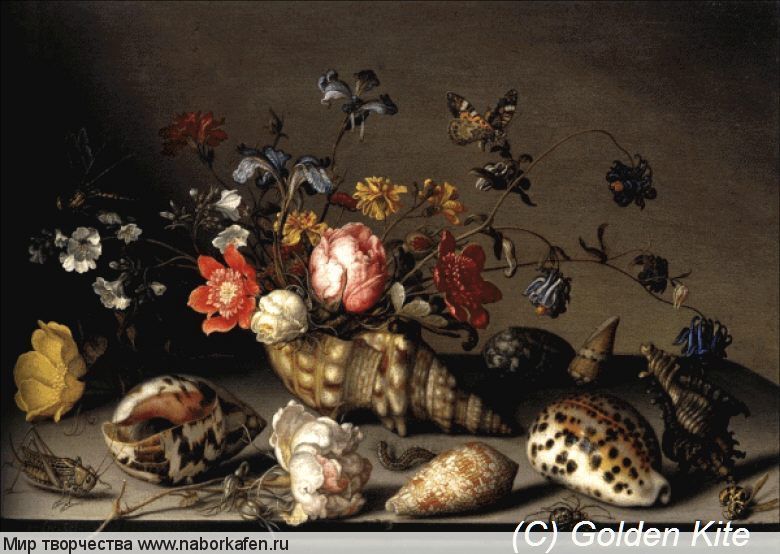2007 Still-Life of Flowers, Shells, and Insects