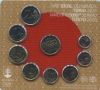 Олимпиада в Токио набор евро монет 2020 Словакия (8 монет +жетон) на заказ