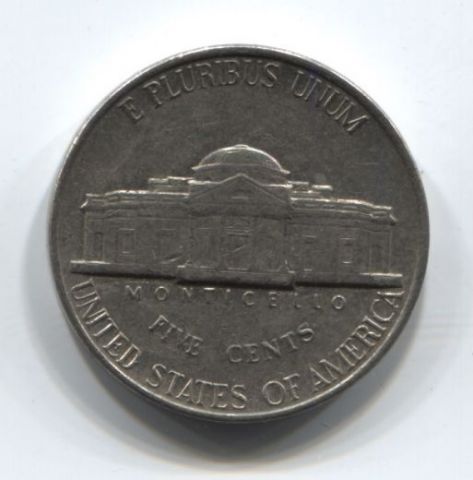 5 центов 1989 года D США