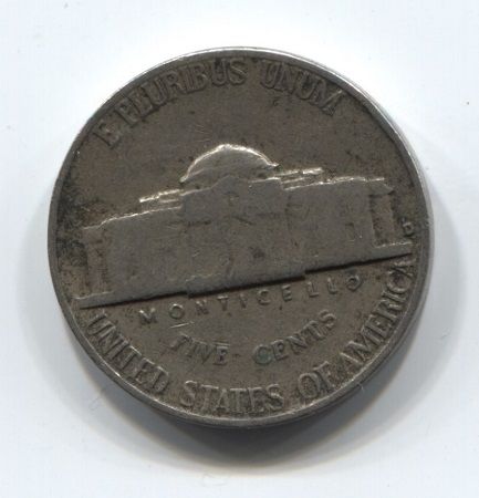 5 центов 1964 года D США VF