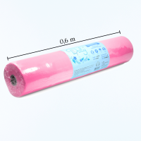 Простыни Doily одноразовые в рулоне 0,6x100 м. из спанбонда 25г/м2 (розовые)