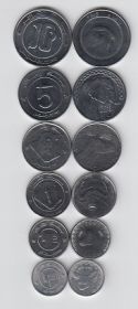 Алжир Набор 6 монет
