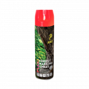 Этюд Аэрозольная эмаль флуоресцентная для маркировки леса, название цвета "Красный", объем 650мл., в упаковке 6шт.