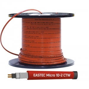 Греющий кабель Eastec MICRO 10-CTW с пищевой оболочкой (внутрь трубы)