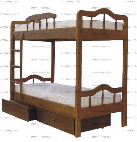 Кровать двухъярусная 43039