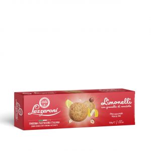 Печенье Лимонелли лимонное с фундуком Lazzaroni Limonelli 100 г - Италия