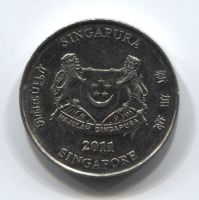 20 центов 2011 года Сингапур