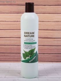 Шампунь для волос Укрепляющий Dream Nature "Крапива", 400 мл