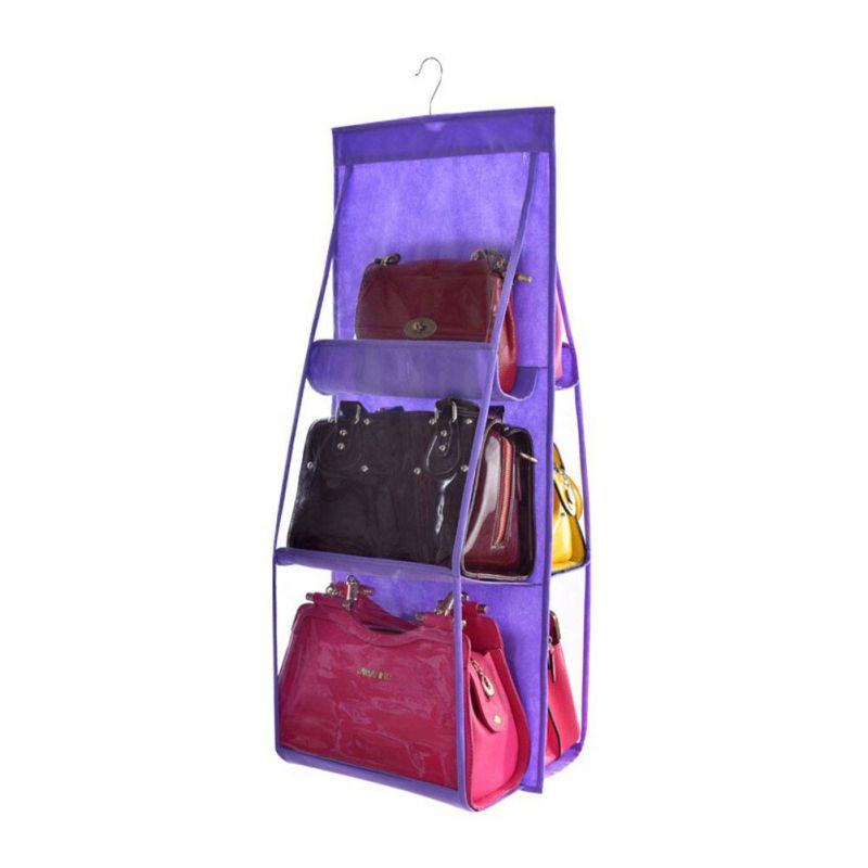 Органайзер для сумок Hanging Purse Organizer (цвет фиолетовый)
