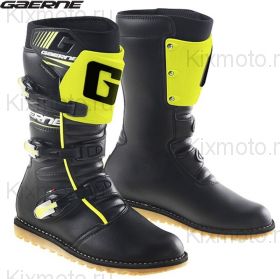 Ботинки Gaerne Balance Classic 2020, Черные c флоуресцентным желтым